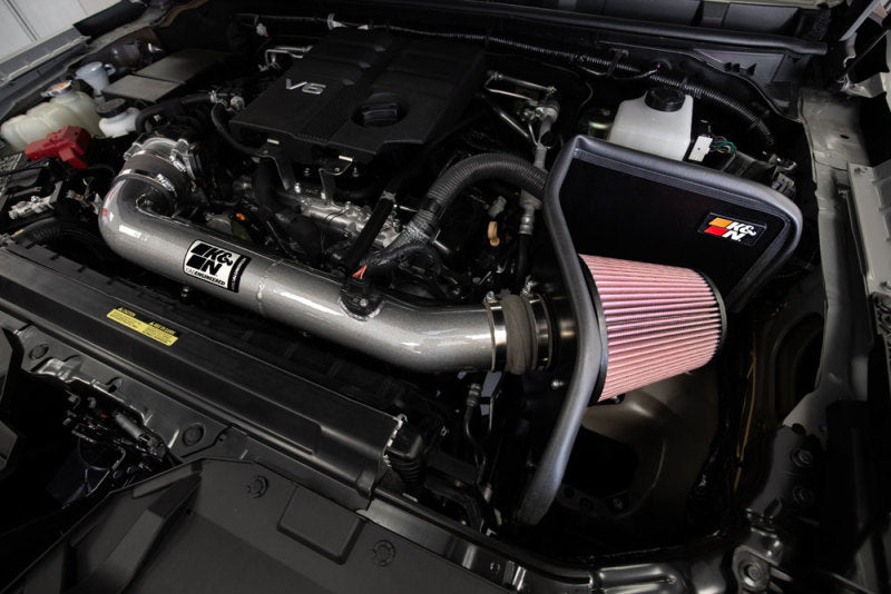 K&N Engineering 77-6018KC K&N 2022 Nissan Frontier V6 3.8LPerformance Air Intake System