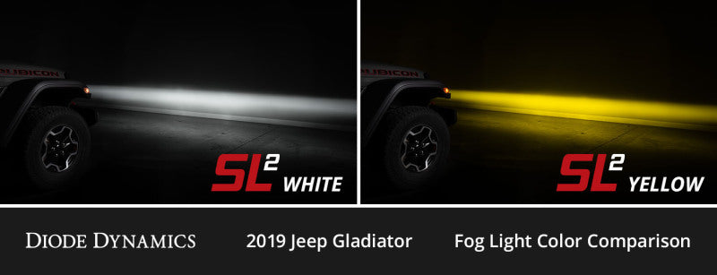 Diode Dynamics DD0483P H11/H8/H9 White SL2 Pro LED Bulbs (pair)