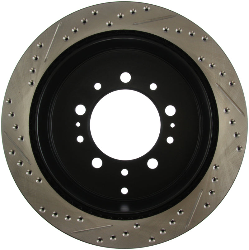 Stoptech 127.44157L StopTech Slotted & Drilled Sport Brake Rotor
