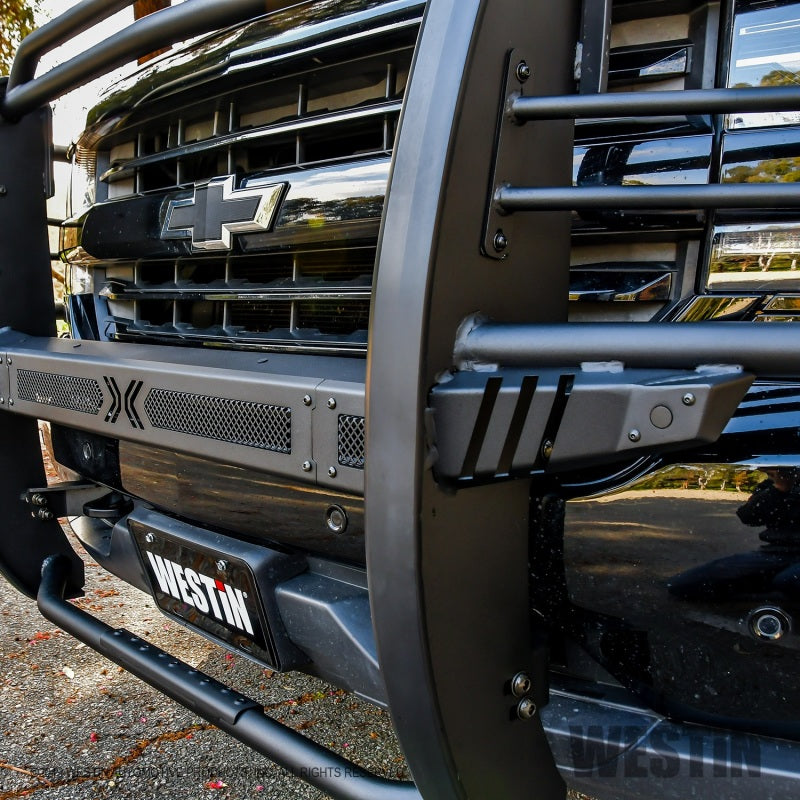 Westin 40-33875 16-18 Chevy Silverado 1500 Sportsman X Grille Guard - Textured Black