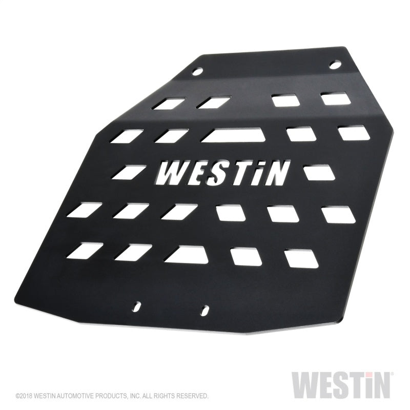 Westin 42-21085 /Snyper 18-21 Jeep Wrangler JL Transfer Case Skid Plate - Textured Black