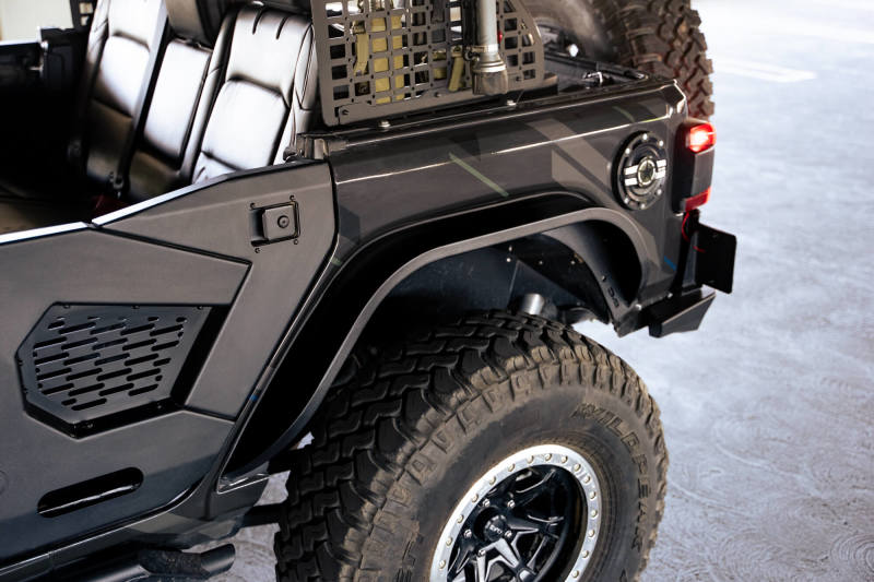 DV8 Offroad FDJL-07 18-23 Jeep Wrangler JL Slim Fender Flares