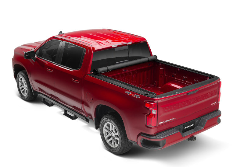 LUND 968292 Lund 19-23 Chevrolet Silverado 1500 (5.5ft. Bed) Genesis Elite Roll Up Tonneau Cover - Black