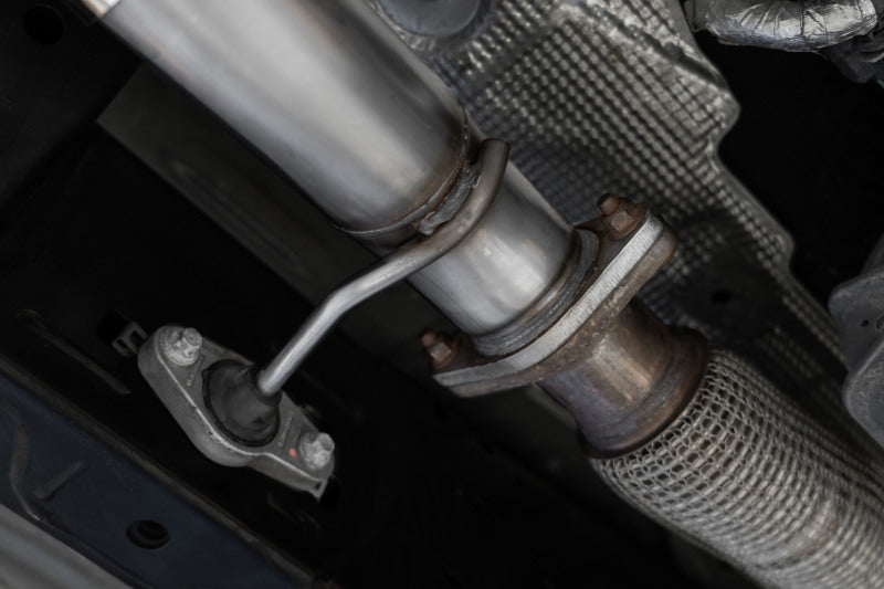 MBRP S5241BLK 21-22 Ford Bronco 2.3/2.7L EcoBoost 2/4-Dr 3in Catback Dual Split Rear Exit BLK AL