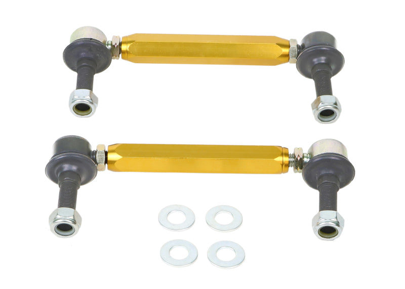 Whiteline KLC180-335 Universal Sway Bar - Link Assembly Heavy Duty 330mm-355mm Adjustable Steel Ball