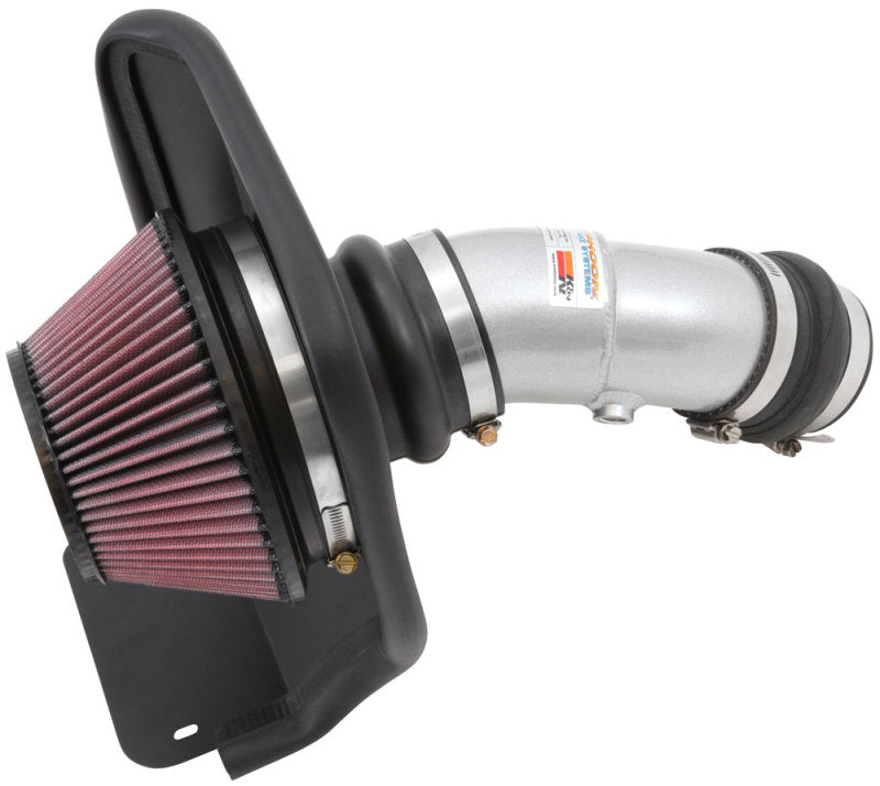 K&N Engineering 69-5313TS K&N 14-16 Kia Soul L4 2.0L Typhoon Cold Air Intake Aluminum Silver
