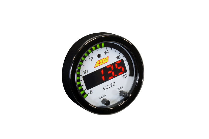 AEM 30-0303 X-Series 8-18V Volt Gauge