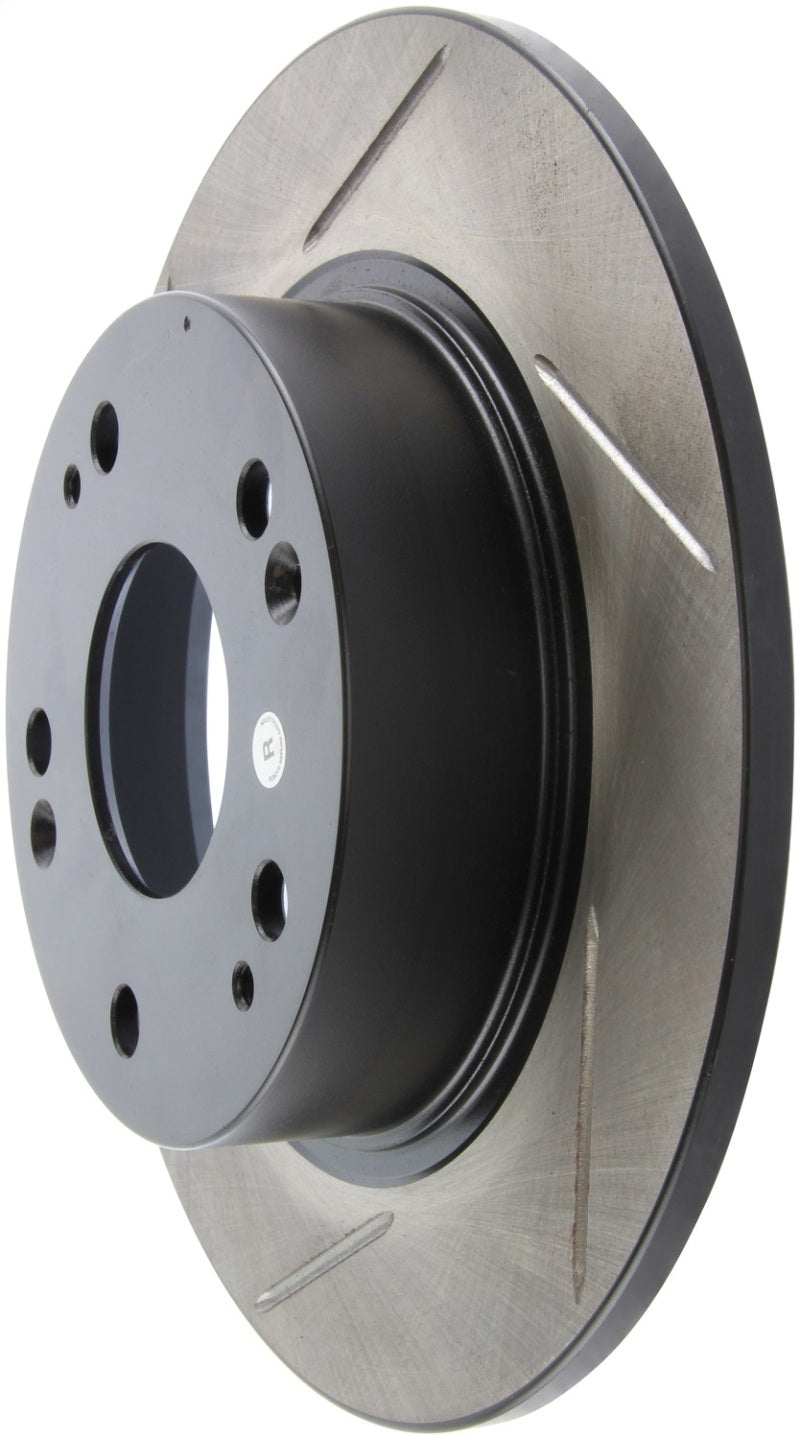 Stoptech 126.40055SR StopTech Power Slot 04-08 Acura TSX / 03-07 Honda Accord V6 Coupe Slotted Rear Right Rotor