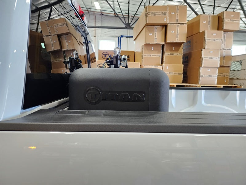 Titan Fuel Tanks 5015090 Universal 90 Gallon L-Shaped Heavy Duty Transfer Tank (Non Nissan Cargo Box/RamBox)