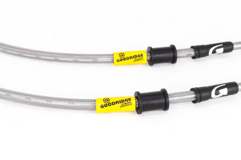 Goodridge 20041 17-21 Honda Civic Hatchback Stainless Steel Brake Line Kit