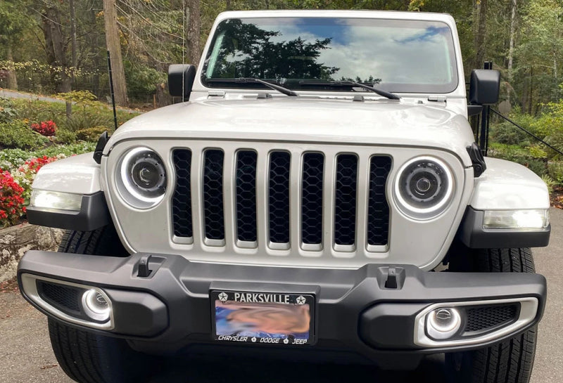 ORACLE Lighting 5846-334 Oracle Jeep Wrangler JK/JL/JT High Performance W LED Fog Lights - w/o Controller SEE WARRANTY