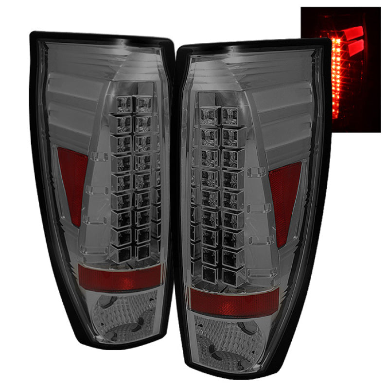 SPYDER 5001085 Spyder Chevy Avalanche 02-06 LED Tail Lights Smoke ALT-YD-CAV02-LED-SM