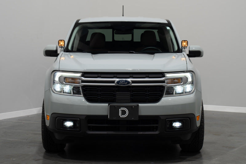 Diode Dynamics DD7769 2022+ Ford Maverick Elite Series Add-On LED Fog Light Kit Yellow