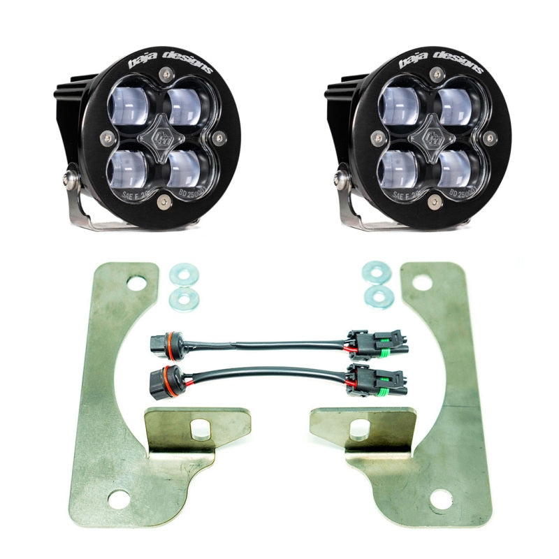 Baja Designs 447623 18+ Wrangler JL Rubicon Squadron-R Fog Light & Fog Pocket Kit