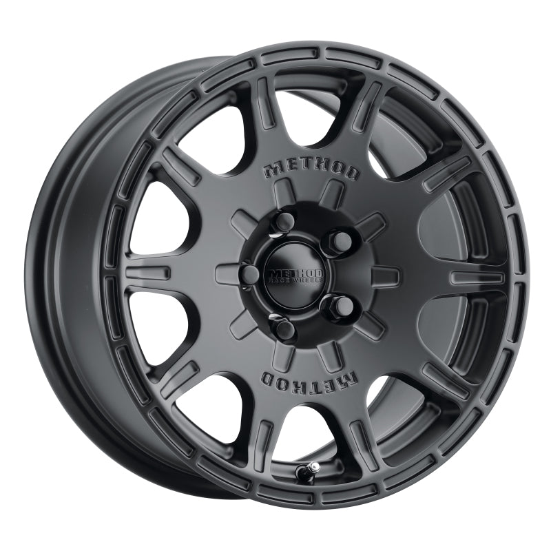 Method Wheels MR50257012515SC Method MR502 VT-SPEC 2 15x7 +15mm Offset 5x4.5 56.1mm CB Matte Black Wheel