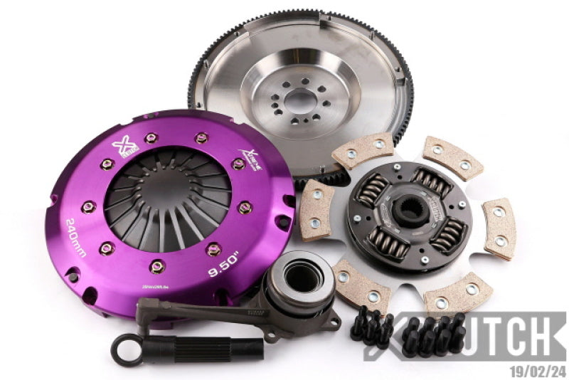XCLUTCH XKVW24698-1R XClutch 08-09 Audi A3 Sportback 2.0L Stage 2R Extra HD Sprung Ceramic Clutch Kit