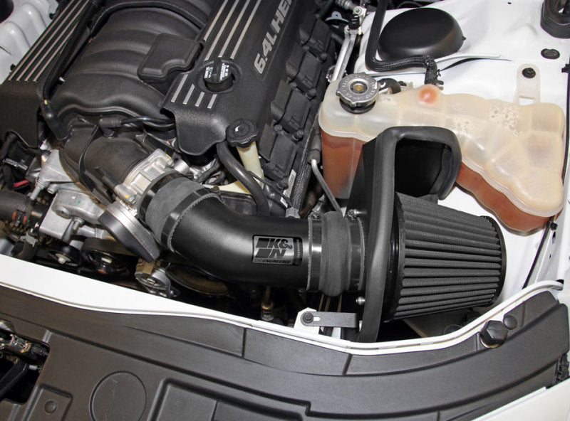 K&N Engineering 71-2545 K&N 11-13 Dodge Challenger V8/12-13 Charger V8 / 12-13 Chrysler 300 Black Performance Intake Kit