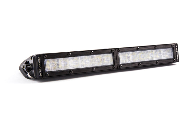 Diode Dynamics DD5023S 12 In LED Light Bar Single Row Straight Clear Wide Each Stage Series