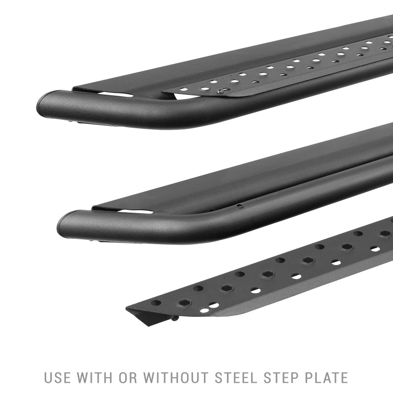 Go Rhino DSS60057T 21-22 Ford Bronco 2DR Sport Utility Dominator Xtreme D6 Side Steps 57in long - Bars Only