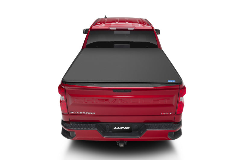 LUND 968292 Lund 19-23 Chevrolet Silverado 1500 (5.5ft. Bed) Genesis Elite Roll Up Tonneau Cover - Black
