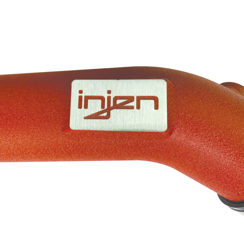 Injen SES1116ICPWR 15-16 BMW M3(F80)/M4 (F82/83) 3.0L L6 Twin Turbo 2PC Aluminum Int. Charge Pipe - Wrinkle Red