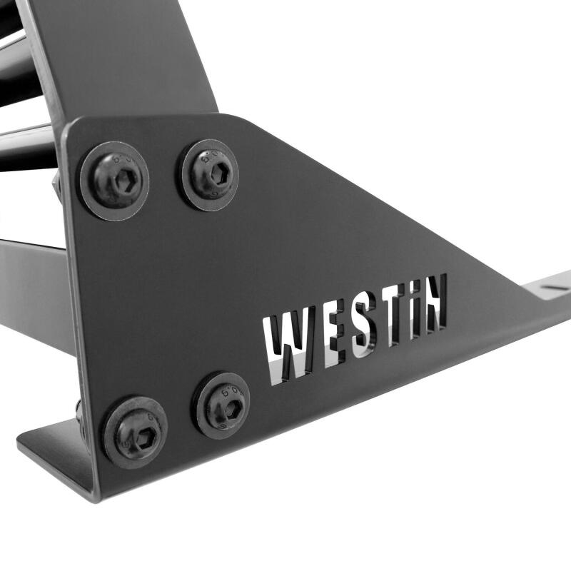 Westin 57-8025 1999-2018 Chevrolet/Ford/GMC/Toyota Silverado/Sierra 1500/2500/3500 HD Headache Rack - Black