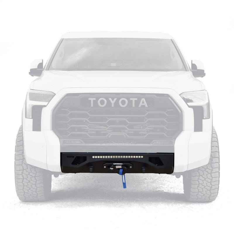 Westin 58-411285 22-23 Toyota Tundra Pro-Series Front Bumper - Textured Black