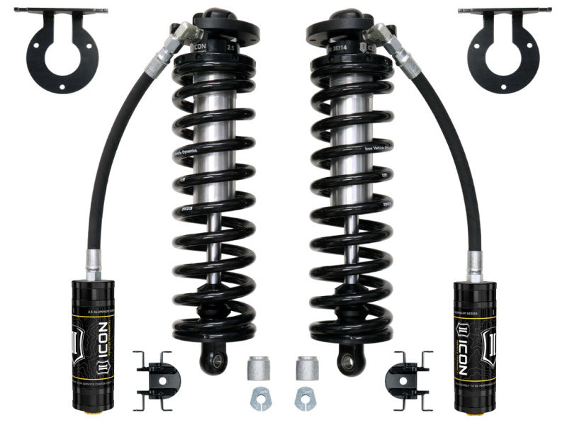 ICON 61720 2005+ Ford F-250/F-350 Super Duty 4WD 2.5-3in 2.5 Series Shocks VS RR Bolt-In Conversion Kit