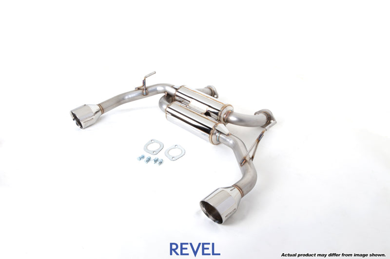 Revel T70176AR Medallion Touring-S Catback Exhaust - Dual Muffler / Axle Back 14-15 Infiniti Q50 AWD/RWD