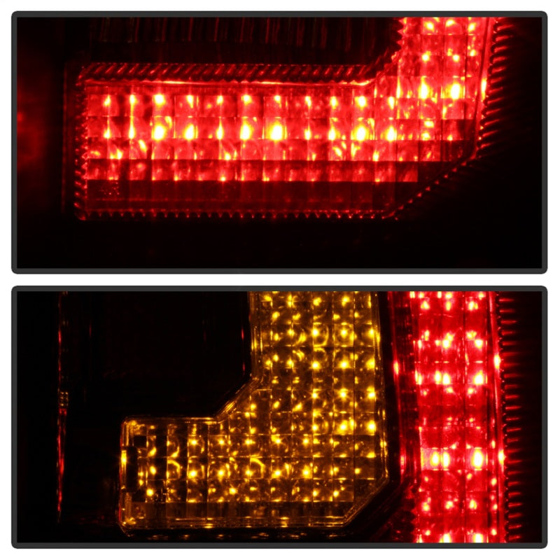 SPYDER 5083425 Spyder Chevy Suburban 07-14 V2 - LED Tail Lights - Black Smoke ALT-YD-CSUB07V2-LED-BSM