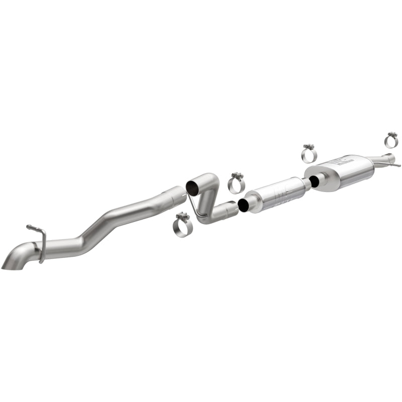 Magnaflow 19539 MagnaFlow 12-18 Jeep Wrangler 2.5in Overland Series Cat-Back Exhaust