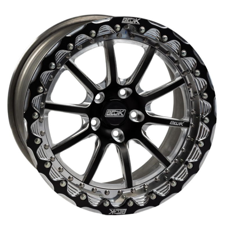 Belak Wheels 17096135S46BS-SBL Belak 17x9.5 / 6.25in BS / 6x135mm BP / High Pad / Series 4 - Single Beadlock Wheel