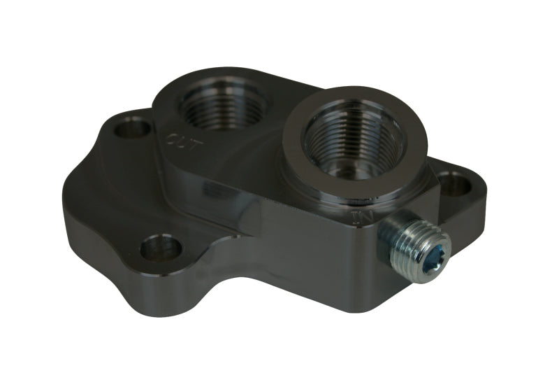 Moroso MOR23689 Remote Oil Filter Adapt. 5.0 Coyote Gen 1/2/3