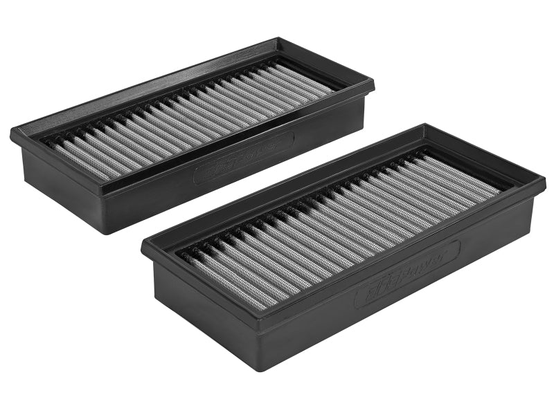 aFe 31-10289-MA Magnum FLOW Pro DRY S OE Replacement Filter 15-19 Mercedes C63 AMG 4.0L TT (Pair)