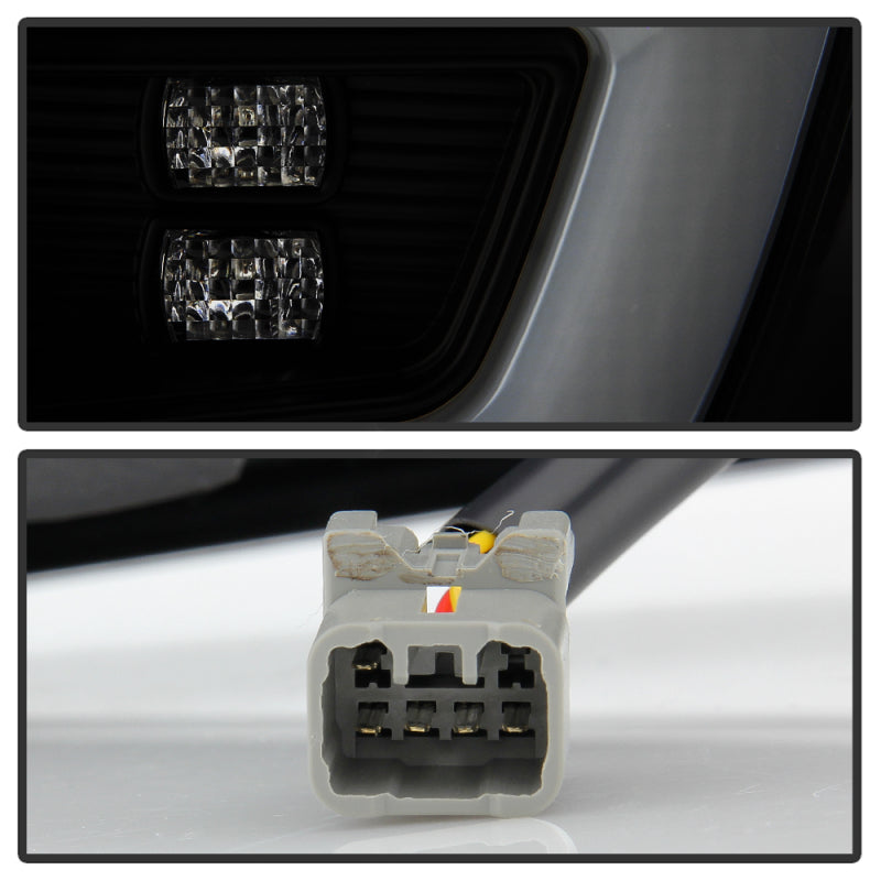 SPYDER 5087980 Spyder 08-11 Subaru Impreza WRX 4DR LED Tail Lights - Black Smoke ALT-YD-SI084D-LED-BSM