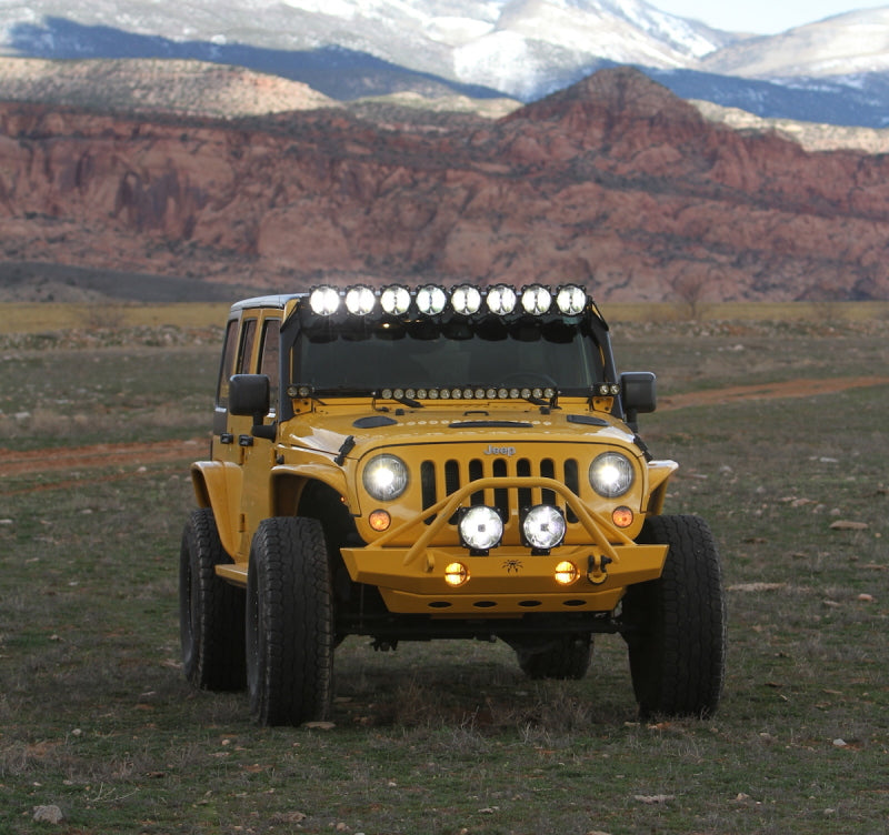 KC HiLiTES 42341 07-18 Jeep JK (Not for Rubicon/Sahara) 7in. Gravity LED Pro DOT Headlight (Pair Pack Sys)