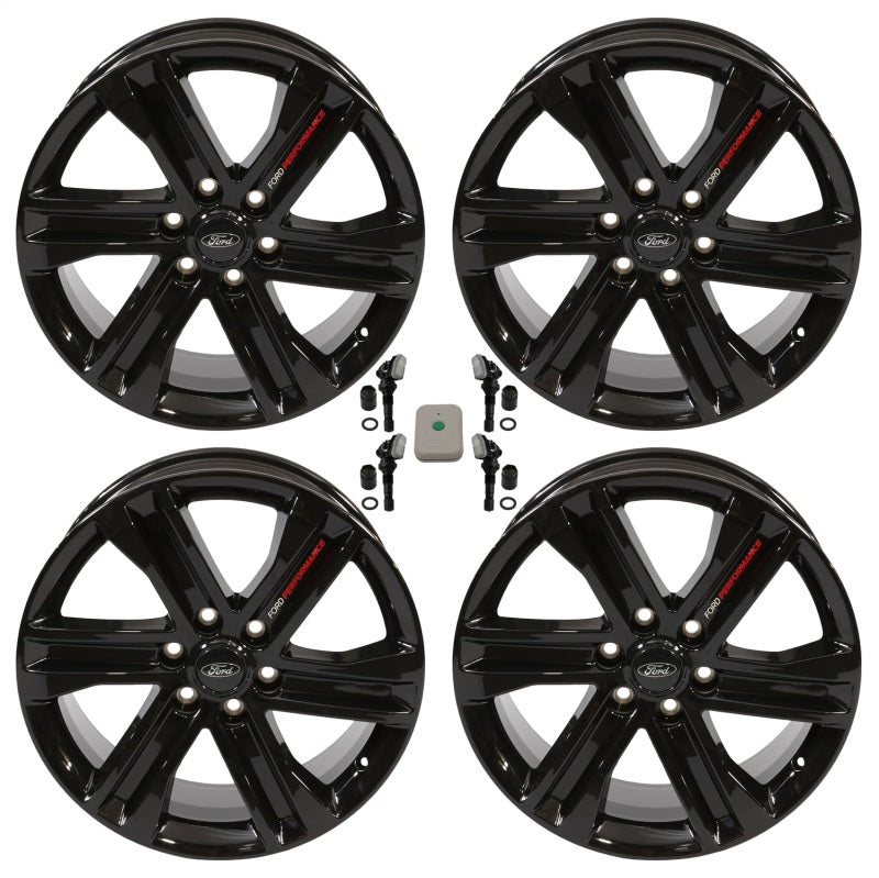 Ford Racing M-1007K-S2085F15B 15-22 F-150 20x8.5 Gloss Black Wheel Kit