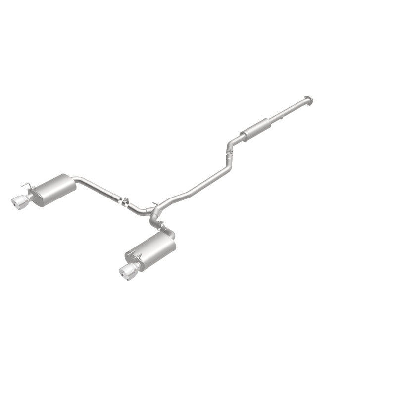Magnaflow 19181 MagnaFlow Sys C/B 2015 Honda Accord 3.5L V6 2.5in SS Dual Split Rear Polished 4.5 Tip