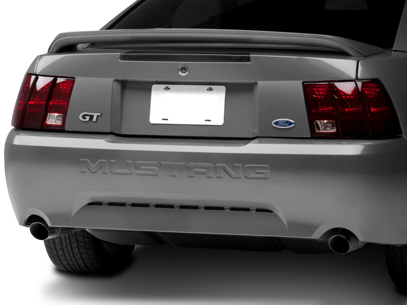 Raxiom 49080 99-04 Ford Mustang Excluding 99-01 Cobra Tail Lights- Black Housing (Smoked Lens)