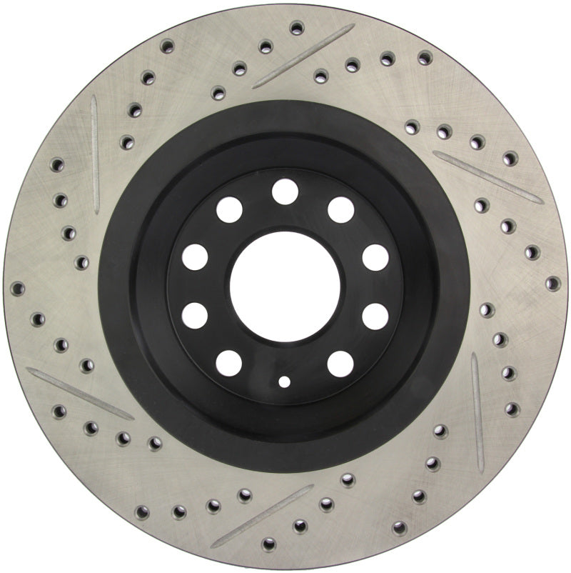 Stoptech 127.33113L StopTech 09 VW Passat CC / 06-09 Passat Slotted & Drilled Left Rear Rotor