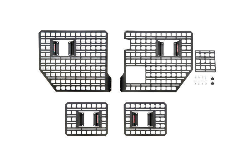 BuiltRight Industries 102014 2017+ Ford F-250/350/450 Full Bedside Rack - 4pc