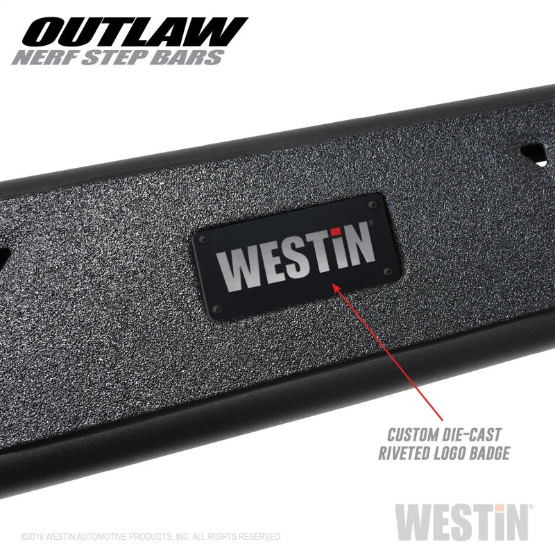 Westin 58-54085 2019 Dodge RAM Crew Cab ( Excludes 1500 Classic) Outlaw Nerf Step Bars