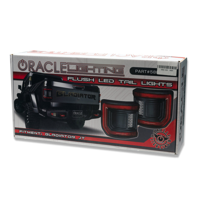 ORACLE Lighting 5882-504-T Oracle 2020+ Jeep Gladiator JT Flush Mount LED Tail Lights - Tinted Lens SEE WARRANTY
