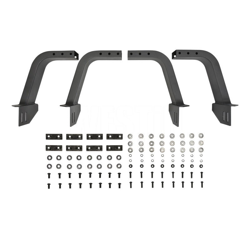 Westin 51-20015 05-21 Toyota Tacoma Overland Cargo Rack Base - Textured Black