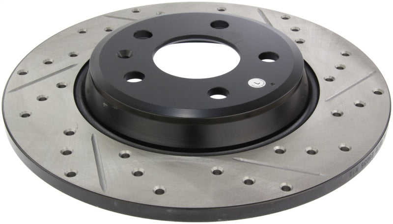 Stoptech 127.33127L StopTech Power Slot 09-10 Audi A4/A4 Quattro / 08-10 A5 / 10 S4 Rear Left Drilled & Slotted Rotor