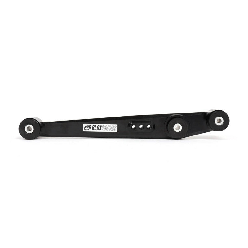 BLOX Racing BXSS-21204-BK-V2 V2 Billet Rear Lower Control Arms Poly Bushings 96-00 Honda Civic - Black
