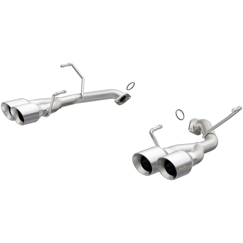 Magnaflow 19362 MagnaFlow 11-14 Subaru Impreza / 15-19 Subaru WRX/STI Competition Axle Back w/ Quad Polished Tips