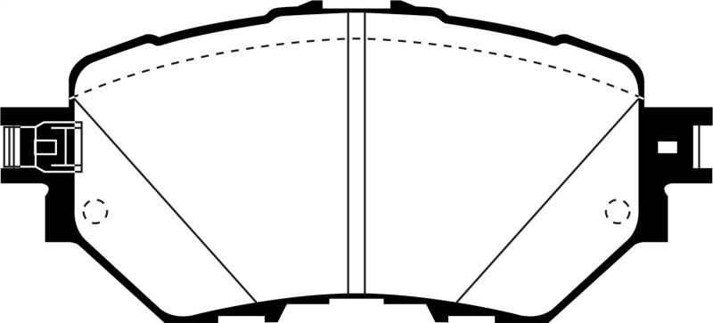 EBC DP23033 14+ Mazda 3 2.0 (Mexico Build) Greenstuff Front Brake Pads