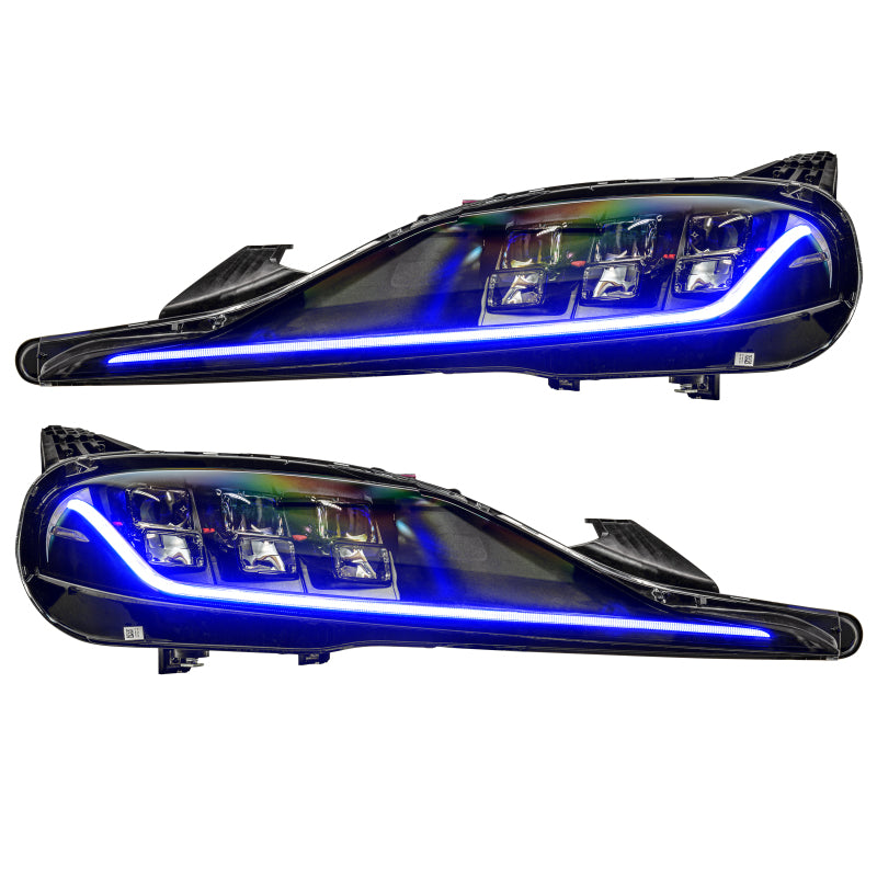 ORACLE Lighting 1400-334 Oracle 20-21 Toyota Supra GR RGB+A Headlight DRL Upgrade Kit - ColorSHIFT w/o Cntrl SEE WARRANTY