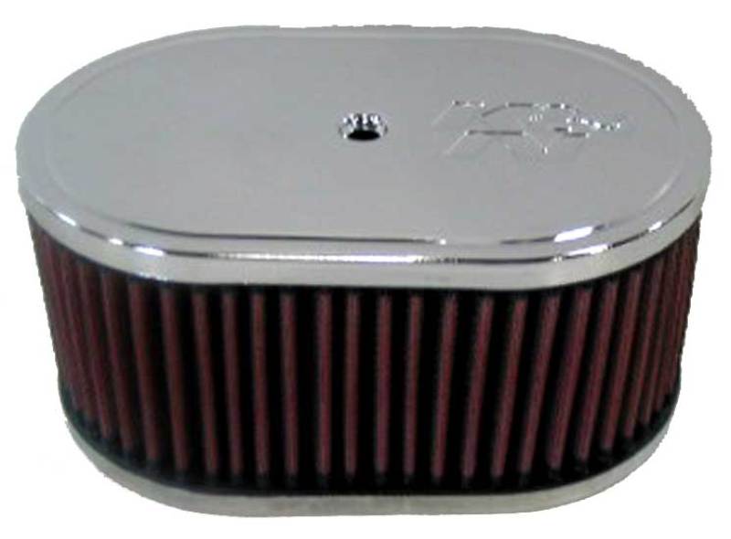 K&N Engineering 56-1350 K&N Custom Oval Race Filter L=7inch W=4inch H=3.25inch